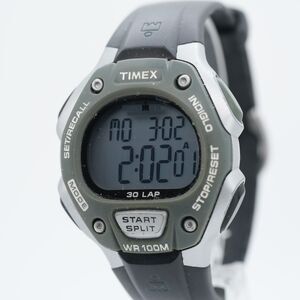 Timex T5E901 Ironman Classic 30-Lap Watch - 39mm Digital Sports Watch - New Batt